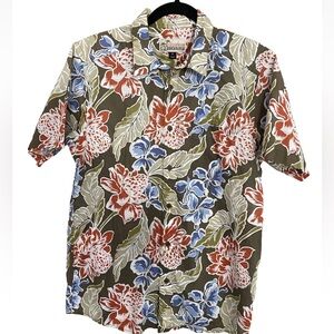Patagonia pataloha Floral Hawaiian print Shirt medium